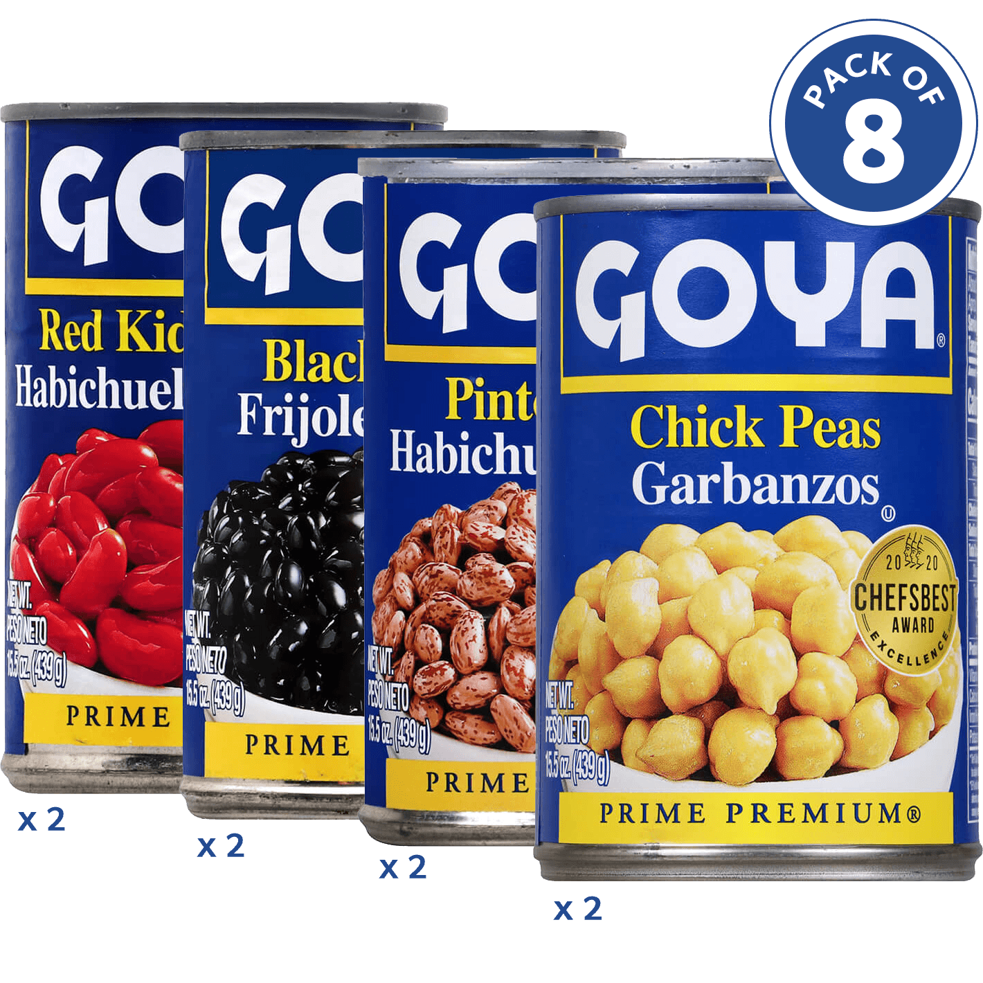 Dry, canned beans