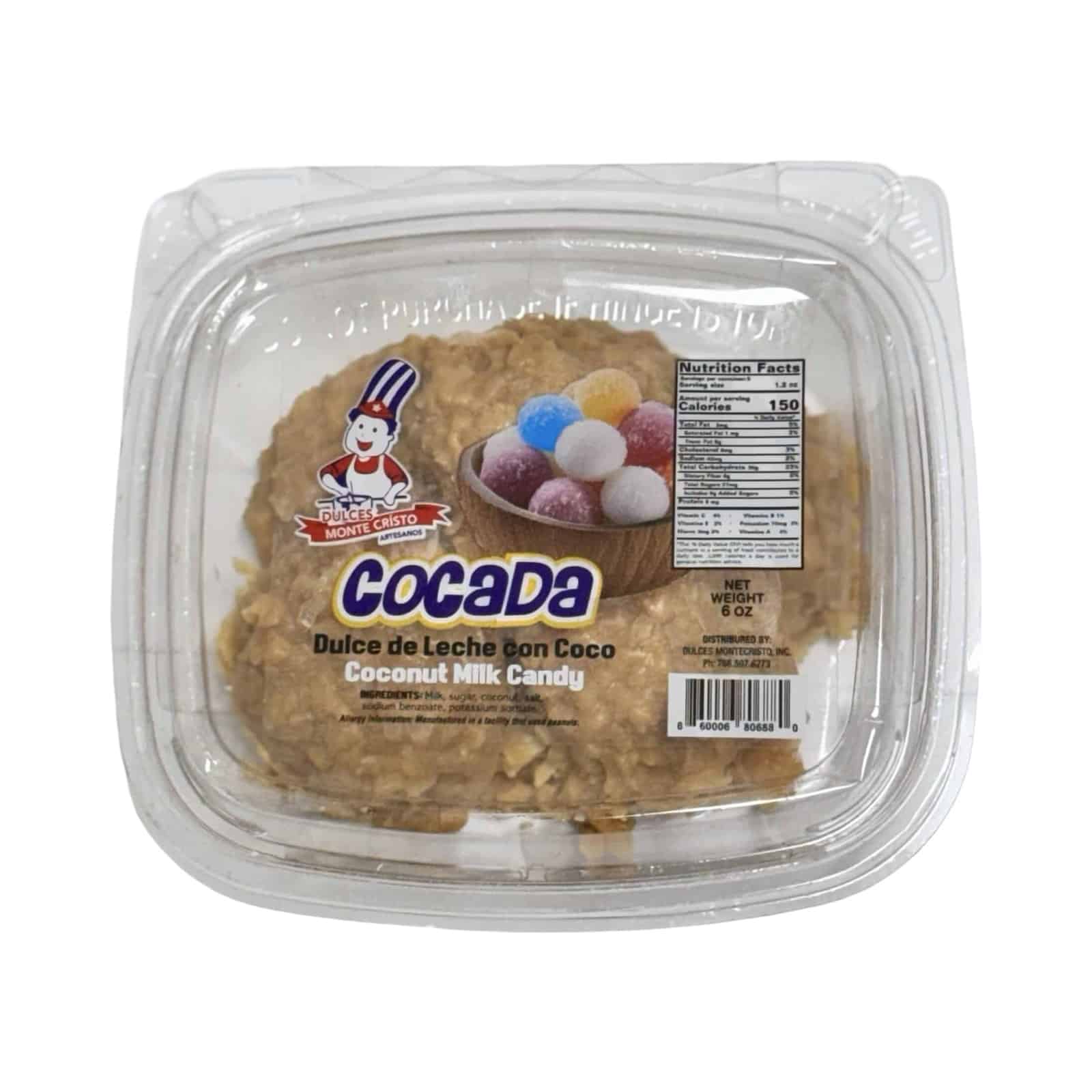 Monte Cristo Cocada Coconut Milk Candy 6 Oz - Cafe Pinar Cuban Market